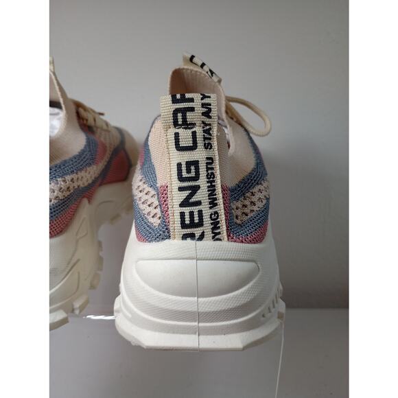 Women's Mesh Platform Sneakers Casual Lace Up Outdoor Shoes Size EU 40 US 8.5 - Picture 3 of 9